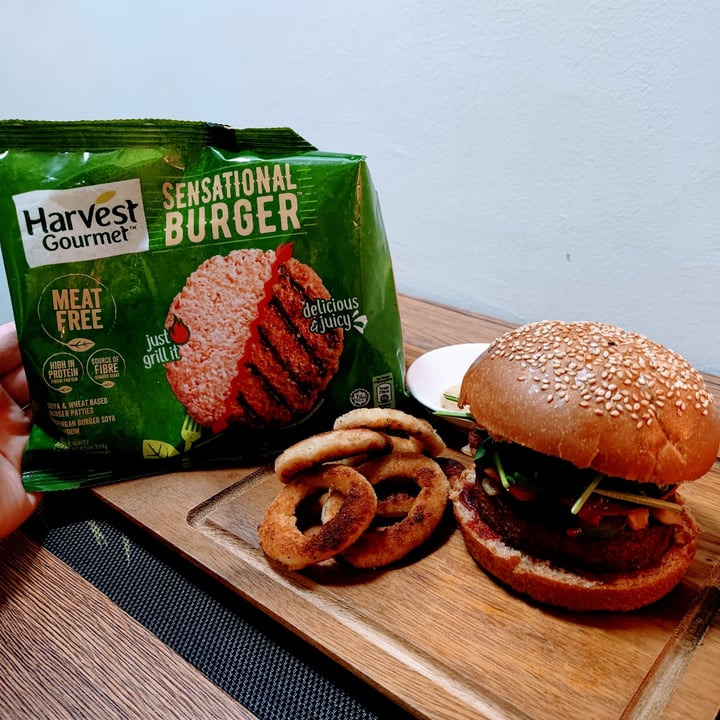 photo of Harvest Gourmet Sensational Burger shared by @stevenneoh on  13 Jun 2021 - review