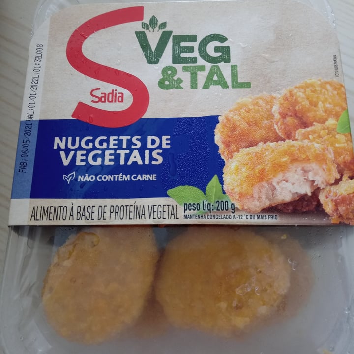 review photo of Sadia Nuggets de Vegetais shared by @rafaelahuther on 29 Dec 2021 - review