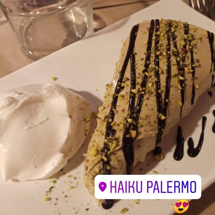 photo of Haiku Torta Mousse pistacchio shared by @anitarichichi on  19 Apr 2022 - review