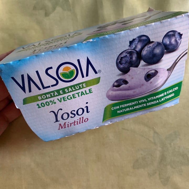 photo of Valsoia Yosoi Yogurt Mirtillo shared by @aleglass on  02 Jul 2020 - review