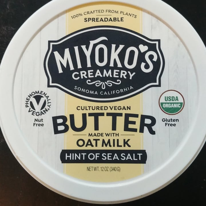 review photo of Miyoko's Creamery Cultured Vegan Butter Made With Oat Milk Hint of Sea Salt shared by @unsoundunicorn on 23 Nov 2020 - review