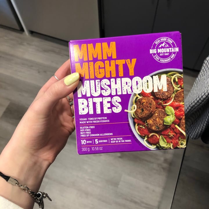 photo of Big Mountain Foods Mighty Mushroom bites shared by @lea04paquet on  18 Mar 2021 - review