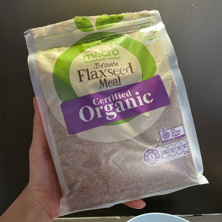 photo of Macro Wholefoods Market Brown Flaxseed Meal shared by @tiffanysin on  05 Mar 2022 - review