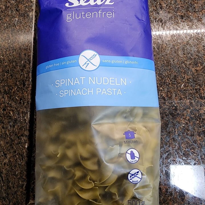 photo of seitz glutenfrei Spinach pasta shared by @federal on  11 Aug 2022 - review