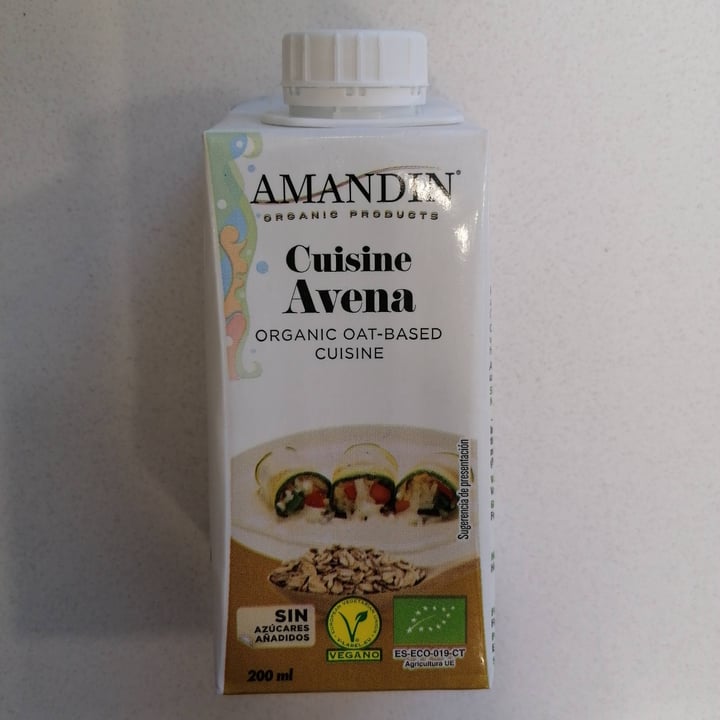 photo of Amandin Cuisine Avena shared by @benditaingravidez on  01 Nov 2020 - review