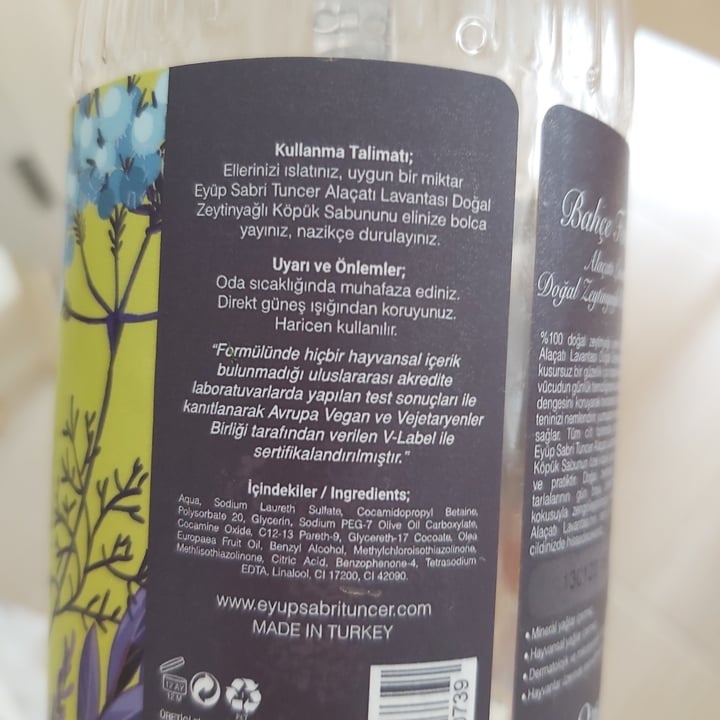 photo of Eyüp Sabri Tuncer Alacatı Lavantasi Köpük Sabun shared by @okyanustakaybolan on  07 Apr 2021 - review