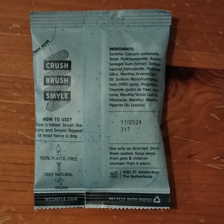 review photo of Smyle Toothpaste shared by @naturalmentearia on 24 Mar 2022 - review
