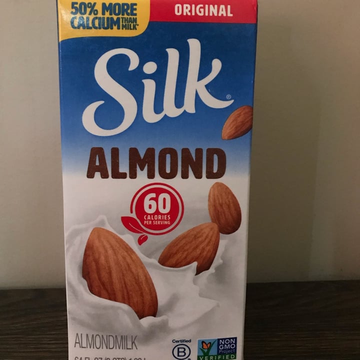 review photo of Silk Original almond milk 60 calories shared by @cottagefae on 06 Mar 2022 - review