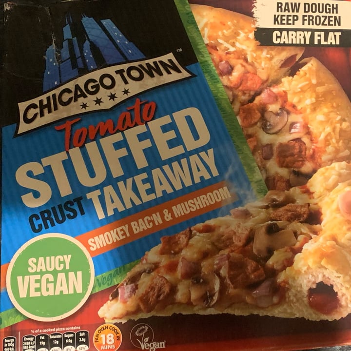 photo of Chicago Town Tomato stuffed crust Smokey bac’n & mushroom shared by @doped on  13 Mar 2022 - review