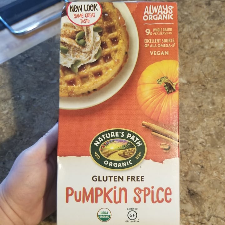 review photo of Nature's Path Foods Pumpkin Spice Waffle shared by @jonedoe007 on 23 Oct 2021 - review