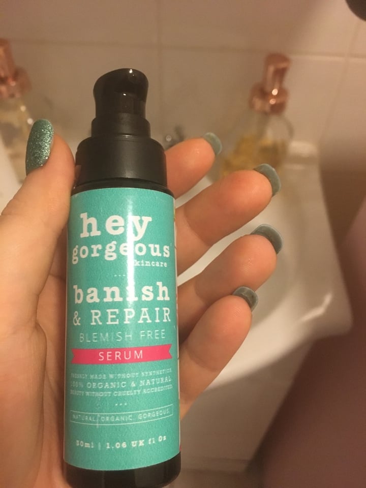 review photo of Hey Gorgeous Banish and Repair Serum shared by @cduncan on 14 Jan 2020 - review