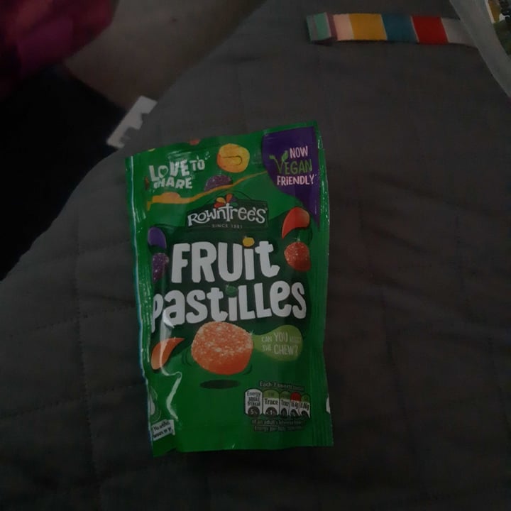 photo of Rowntree's Fruit Pastilles shared by @veganmickymj on  25 Oct 2021 - review