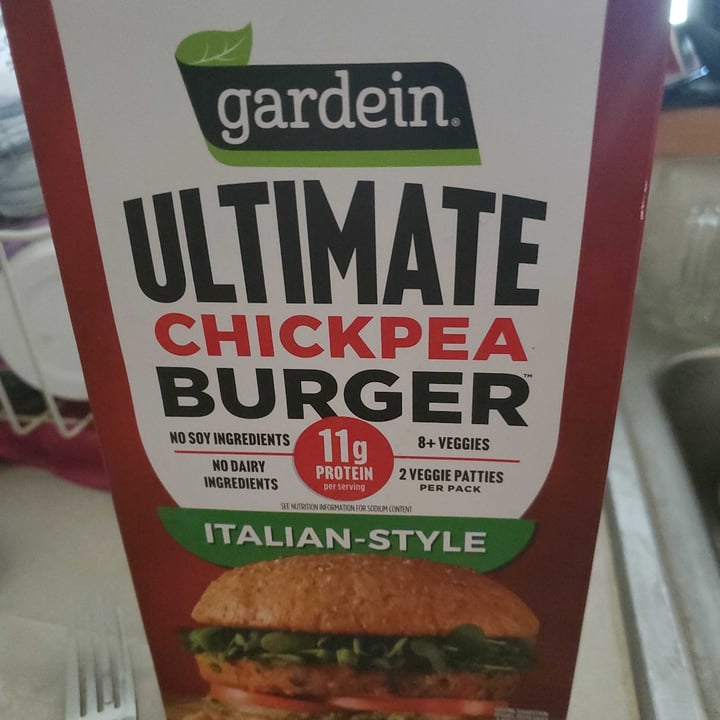 photo of Gardein Ultimate Chickpea Burger shared by @francesca152 on  23 Jul 2022 - review