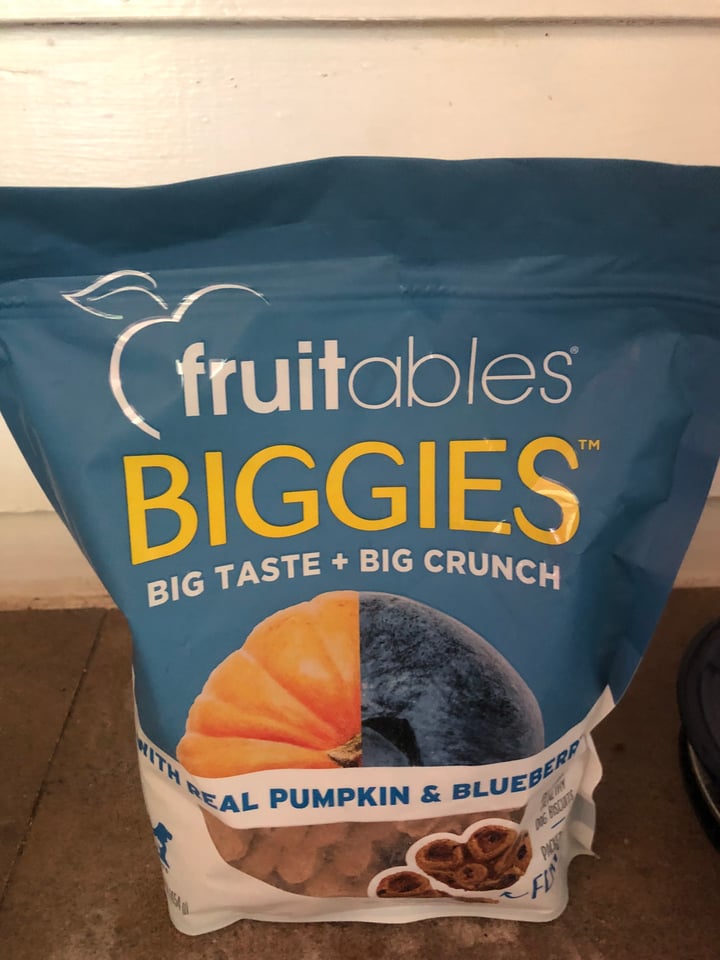 photo of Fruitables Pumpkin & Blueberry Flavor shared by @nisharespect on  06 Jul 2022 - review