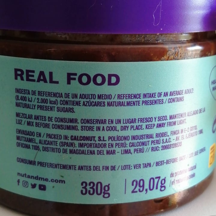 review photo of Nut & me Crema de avellanas y cacao shared by @laurrywhite on 13 May 2022 - review