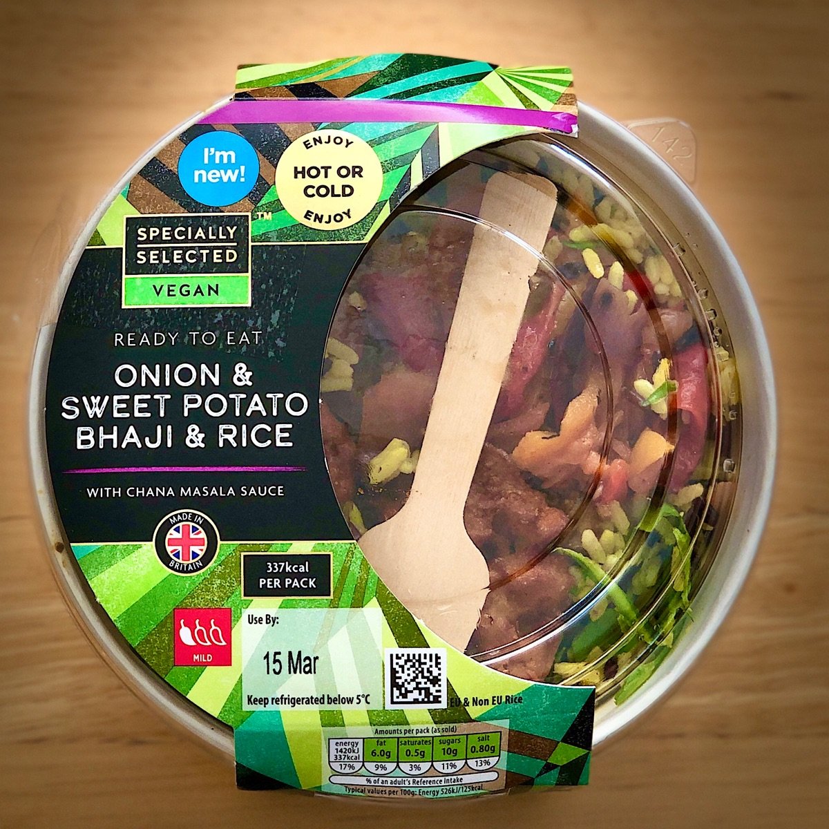 ALDI Specially Selected Onion & Sweet Potato Bhaji & Rice Reviews