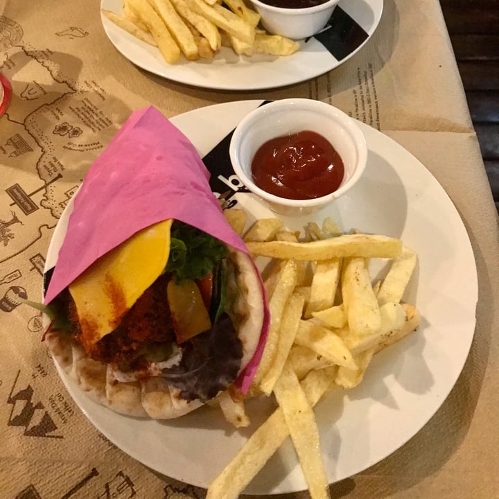 photo of Evilion Bistro Falafel pita shared by @jess-ps on  19 Apr 2022 - review