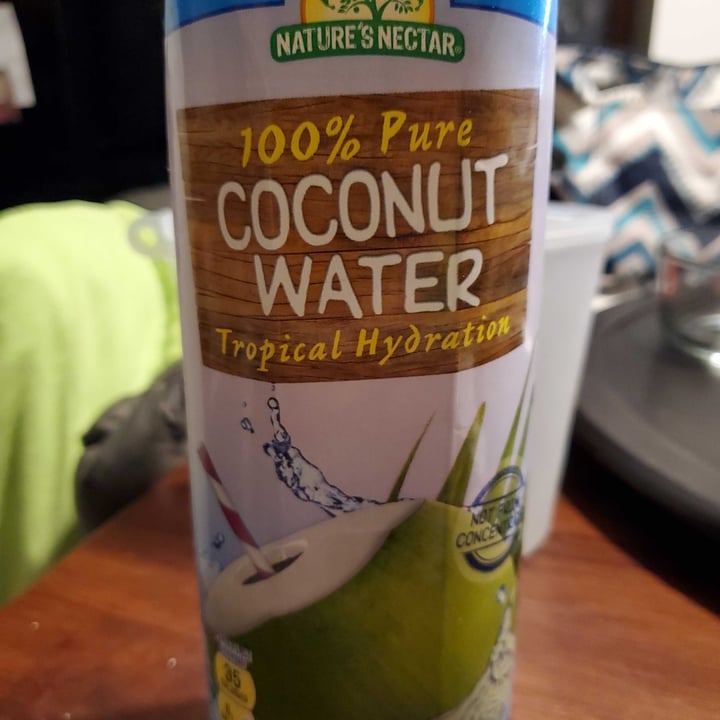 photo of Nature's Nectar coconut water shared by @argosylvia on  26 Feb 2022 - review
