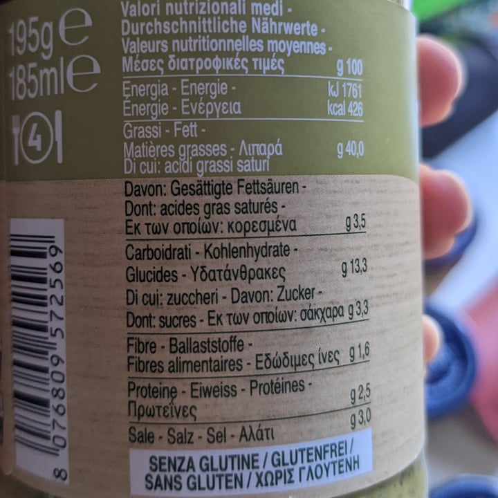 review photo of Barilla Pesto Basilico Vegan shared by @serelop on 07 Jul 2022 - review