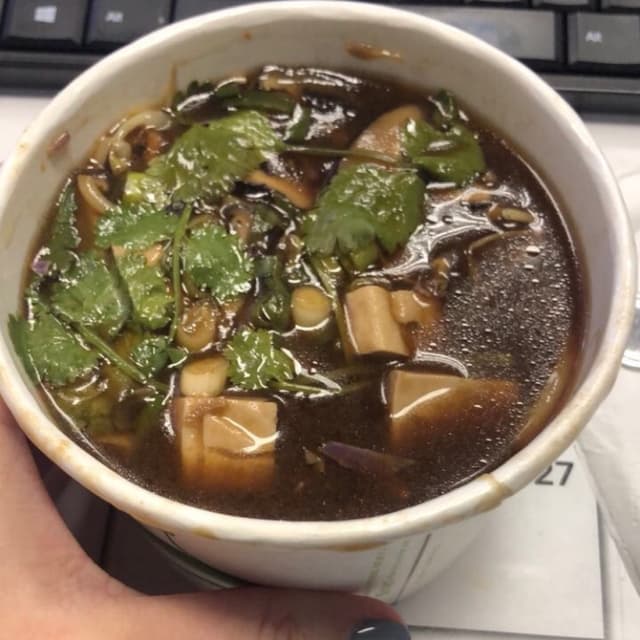 菜肴“Miso Broth With Tofu”的照片