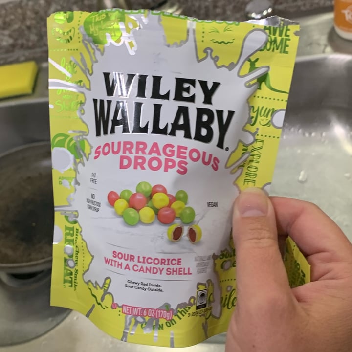 photo of Wiley Wallaby Sourrageous Drops shared by @oshmorethstorm on  23 May 2022 - review