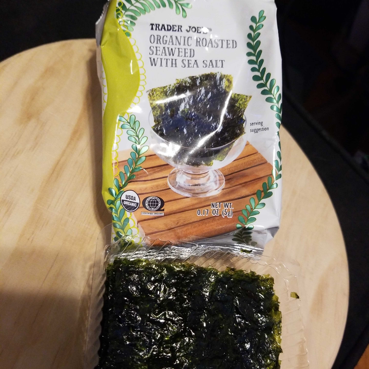 Trader Joe's Organic roasted seaweed Reviews abillion