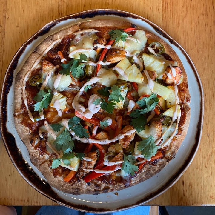 review photo of The Vegie Bar BBQ Lovers Pizza shared by @savannahariarae on 28 Jan 2020 - review