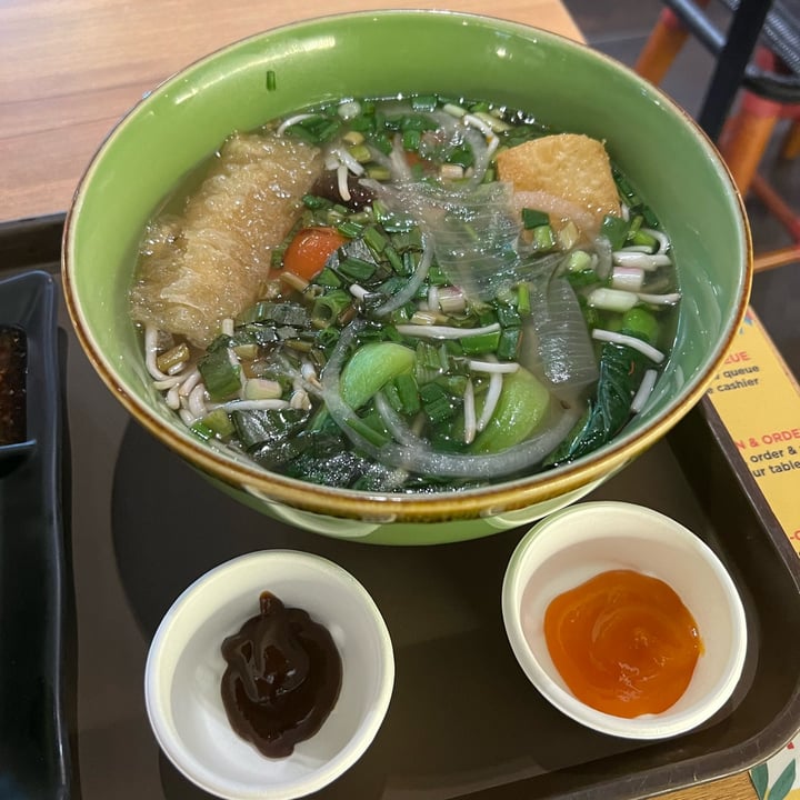 photo of Namnam - Wheelock Place pho  vegetarian shared by @pv on  07 Aug 2022 - review