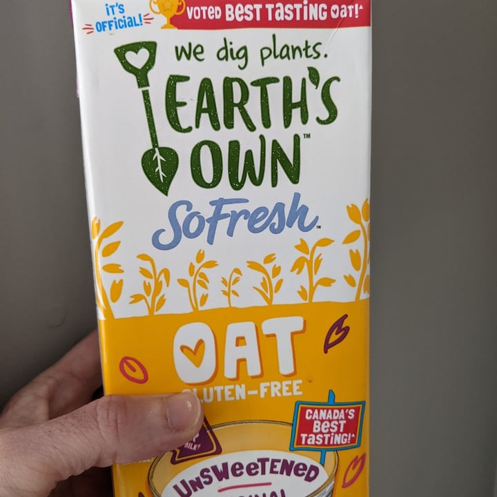 photo of Earth's Own Oat Milk Unsweetened shared by @jay-bear on  16 Nov 2021 - review