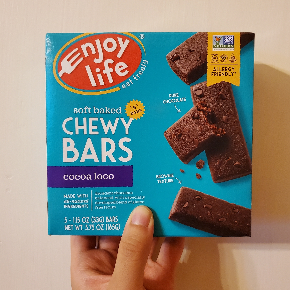 Enjoy Life Soft Baked Chewy Bars Cocoa Loco Reviews abillion