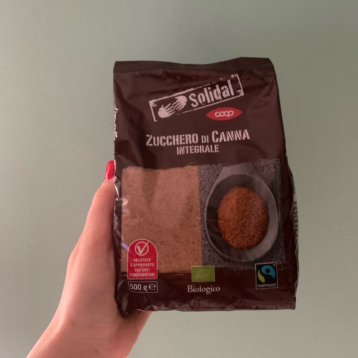 photo of Solidal coop Zucchero di canna integrale shared by @rachelepelle on  16 Mar 2022 - review