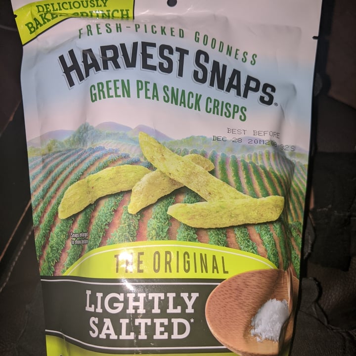 review photo of Harvest Snaps Baked Pea and Rice snacks seasoned with Salt shared by @polimana on 07 Oct 2020 - review