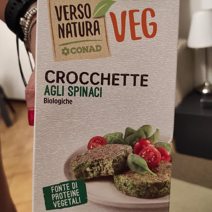 photo of Verso Natura Conad Veg Crocchette agli Spinaci shared by @alemao83 on  14 Jun 2022 - review
