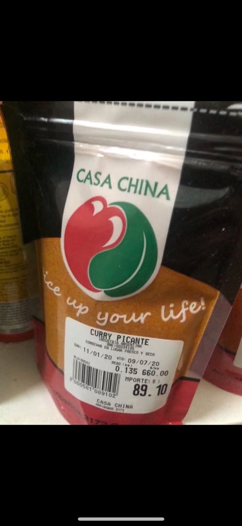 photo of Casa China Curry Picante shared by @germancampagno on  22 Mar 2020 - review