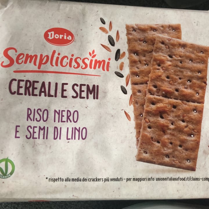 photo of Doria Semplicissimi cereali Riso Nero e Semi di Lino shared by @sofiagr on  16 Oct 2022 - review