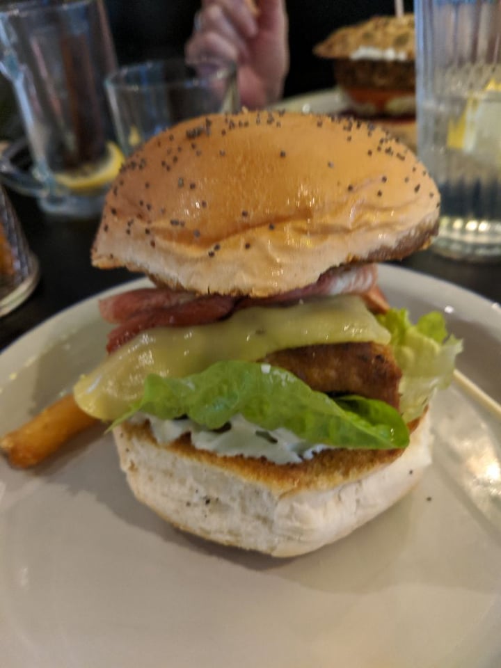 review photo of Unity Diner VFC Burger shared by @annaefenton on 05 Jan 2020 - review