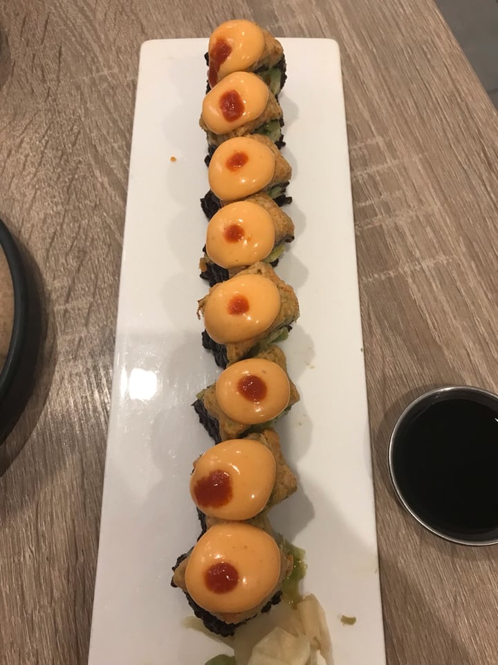 review photo of Beyond Sushi (W 37th Street) Spicy Mang Sushi shared by @tj23 on 30 Jul 2019 - review