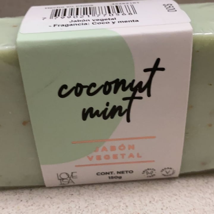 photo of Coconut mint Jabon vegetal shared by @dulci2020 on  12 Oct 2021 - review