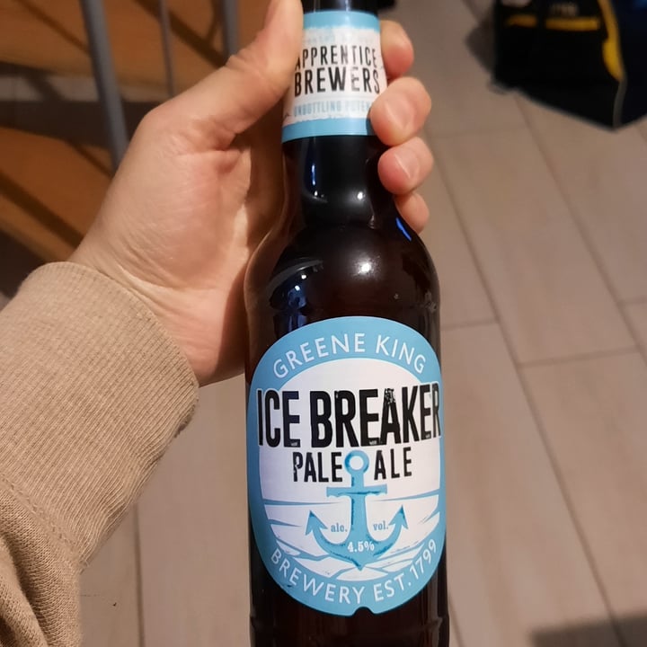 photo of Greene king Ice Braker Pale Ale shared by @saraborsati on  30 Mar 2022 - review