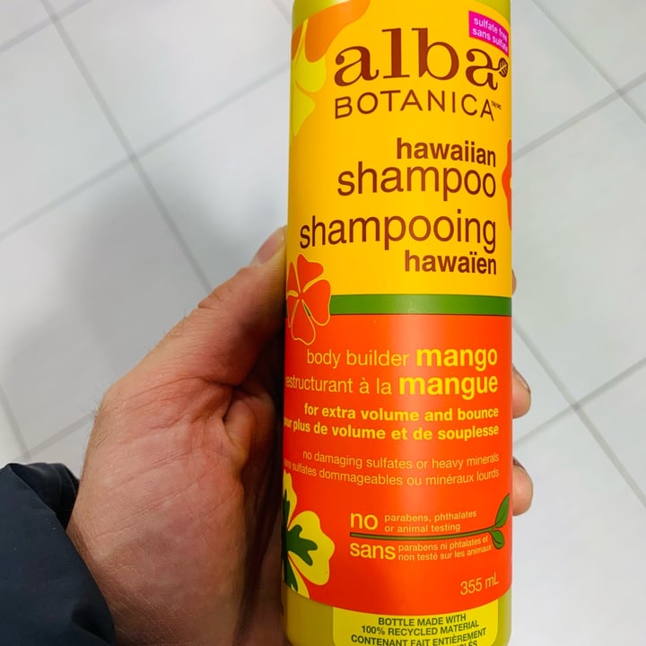 photo of Alba Botanica Mango Shampoo shared by @isafaciano on  21 Nov 2021 - review