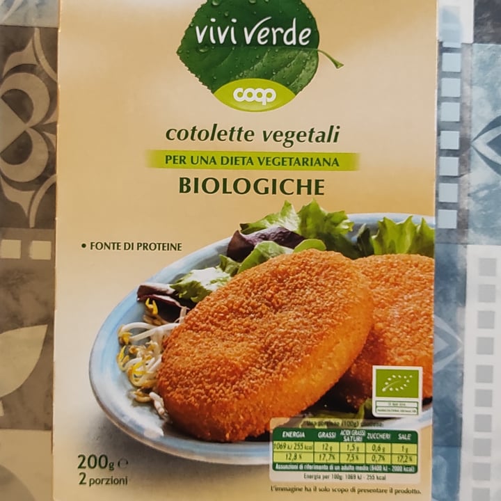 photo of Vivi Verde Coop Cotolette Vegetali shared by @chiba on  29 Apr 2022 - review