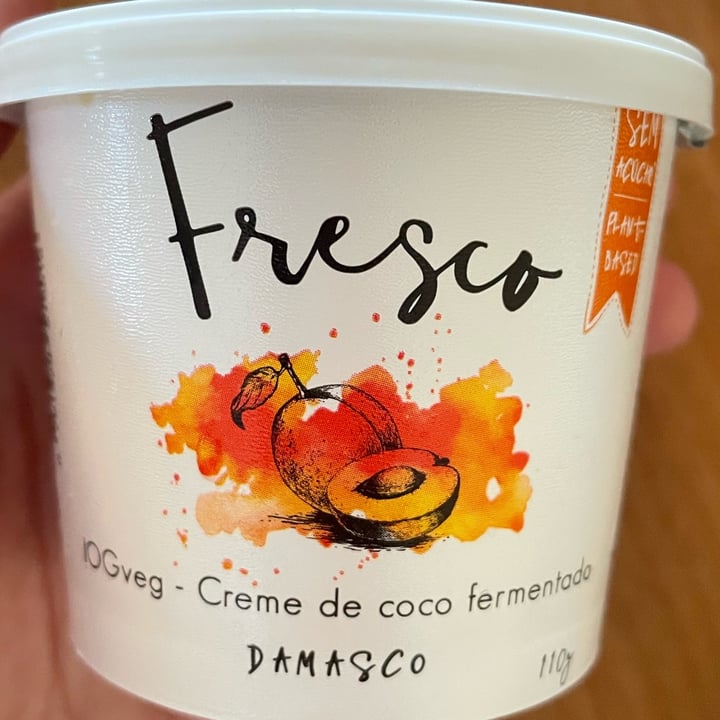 photo of Fresco IOGveg - creme de coco fermentado sabor damasco shared by @giovana24 on  19 Sep 2022 - review