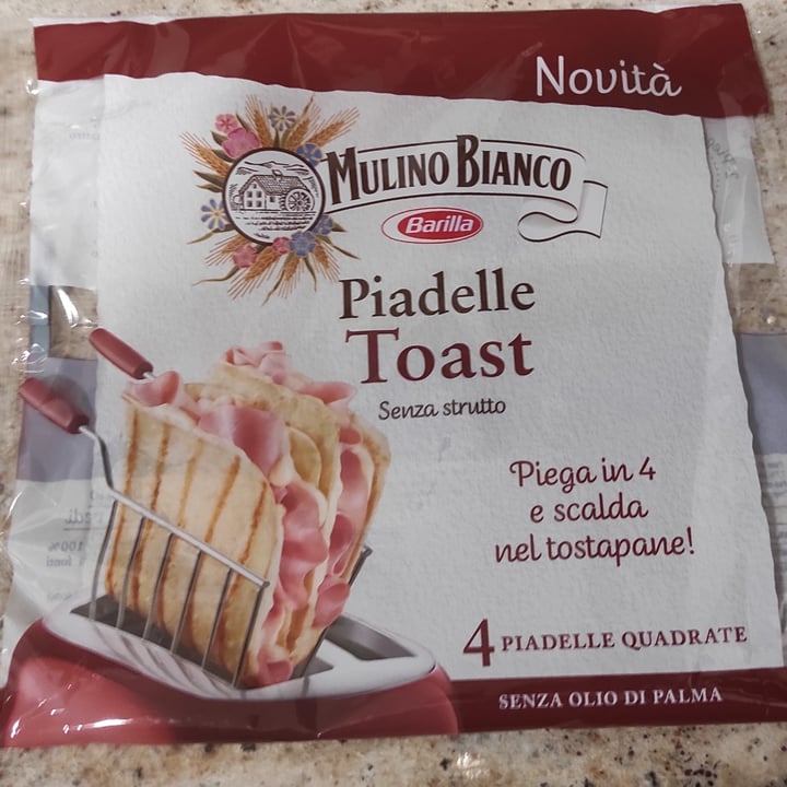 photo of Mulino Bianco Piadelle Toast shared by @lunapiena on  05 Apr 2022 - review