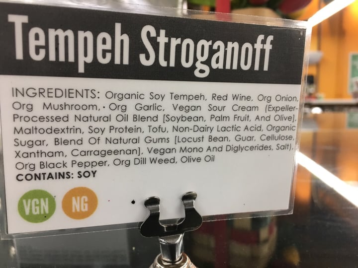 photo of Wheatsfield Cooperative Tempeh Stroganoff shared by @kirsteebaxt on  19 Dec 2019 - review