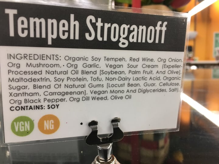 review photo of Wheatsfield Cooperative Tempeh Stroganoff shared by @kirsteebaxt on 19 Dec 2019 - review