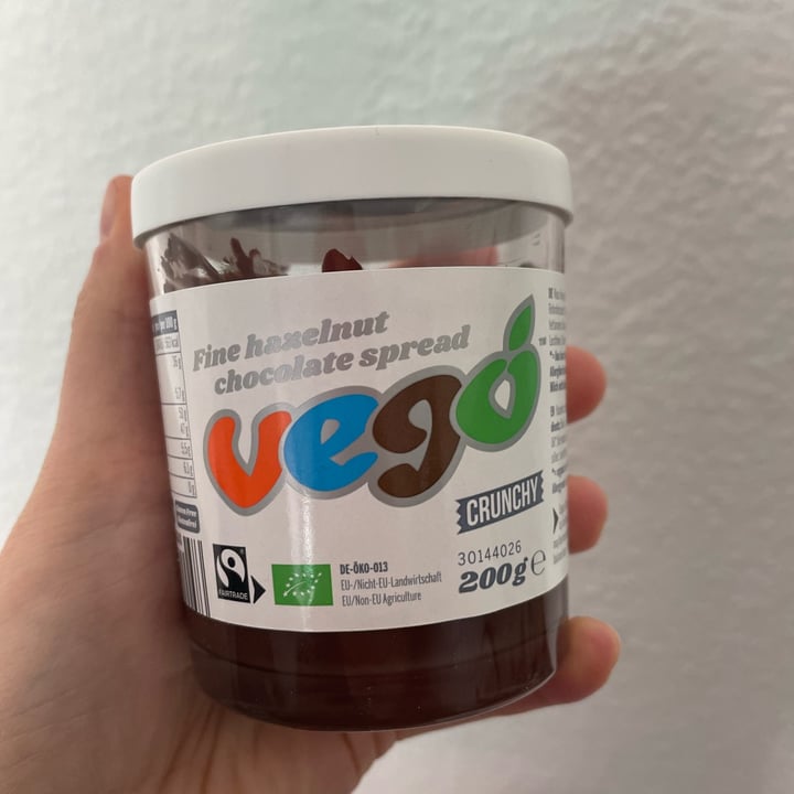 photo of Vego Fine Hazelnut Chocolate Spread Crunchy  shared by @dielle on  14 Apr 2022 - review