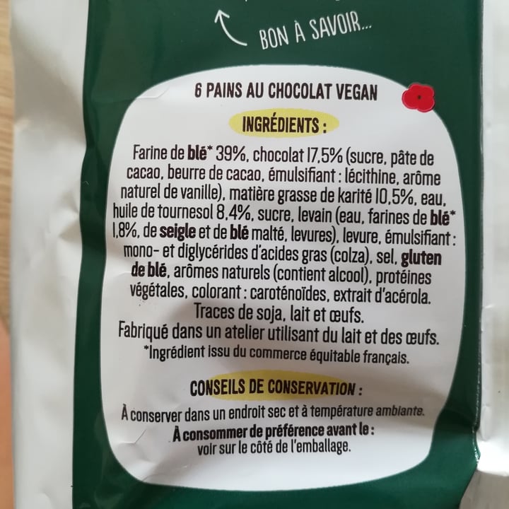 photo of La Boulangère 6 Pains Au Chocolate shared by @koyott on  13 Aug 2020 - review