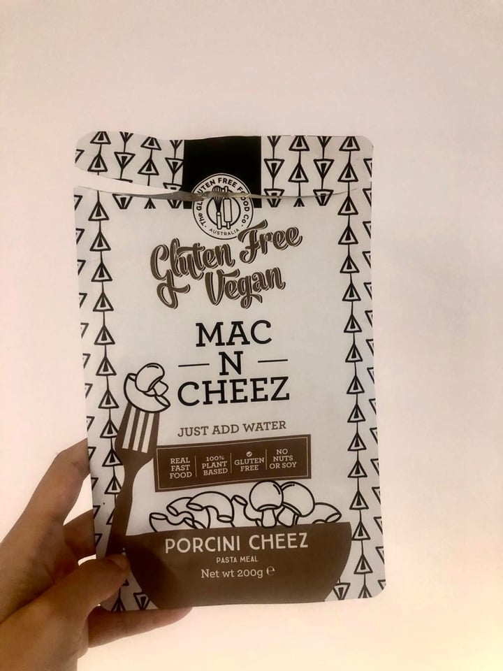 photo of The Gluten Free Food Co. Mac & Cheez - Porcini cheez shared by @mariche9 on  20 Nov 2019 - review