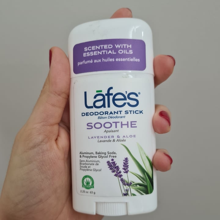 photo of Lafes Deodorant Stick shared by @nathaliab on  26 Apr 2022 - review