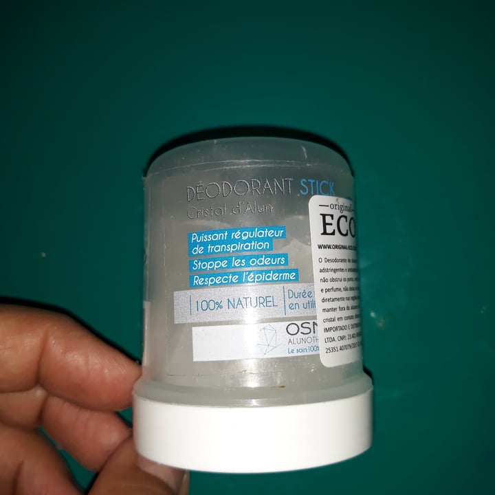 review photo of Original ECO Desodorant Stick Cristal d'Alun shared by @kellycunha on 05 Jun 2022 - review